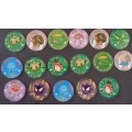 Pokemon Last Ever Tazos With Stickers