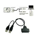 USB2.0/USB3.0 TO HDD 7+15 PINS SATA 2.5 INCH HARD DRIVE CONVERTER CABLE ADAPTERS