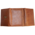 GENUINE TAN COLORED LEATHER WALLET