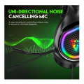 RGB Backlight Gaming Headset with noise cancelling mic