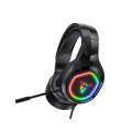 RGB Backlight Gaming Headset with noise cancelling mic