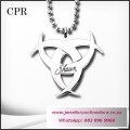 Valentine gifts - Personalized men chain pendant plus FREE engraving