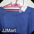 3/4 Sleeve Blouse - Blue (From House of Monatic) Size 38
