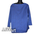 3/4 Sleeve Blouse - Blue (From House of Monatic) Size 38