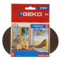 2 x Geko Type E Brown Draught Excluder - Covers damaged, but brand new