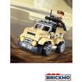 Sluban Building Bricks Army Patrol Jeep  (Box damaged)