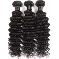 Grade 10A)Brazilian Hair Deep Wave Bundles100% Human Hair Weave 3 bundles only ( 8inch ) upgradeable