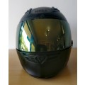 Bell Matt Black Chrome Visor XL Helmet