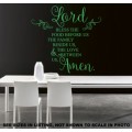 Free/Low Shipping - Bless The Food Before Us Quotation Small Wall Decal Sticker