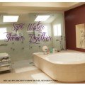 Free/Low Shipping - Save Water  Large Bathroom Wall Decal Sticker