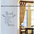 Free/Low Shipping - Bless The Food Before Us Quotation Small Wall Decal Sticker