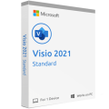 Microsoft Visio 2021 Pro | LIFETIME ONLINE ACTIVATION | RETAIL KEY | 32 and 64 Bit