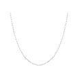 Dainty Mini Paper Clip Stainless Steel Necklace -  Silver Colour