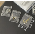 Clear Jewellery Box organizer with 20 x Anti-oxidation Jewellery Storage Organizer