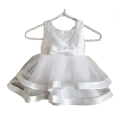 The cutest little white dress for a baby girl! Childrens size 60. 3-9 months old.