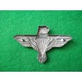 44 Para Brigade , Grey Metal Beret Badge ( 2 x pins intact )