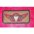 SWATF PARACHUTE BATTALION FREEFALL EMBROIDED WING