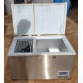 100 liter DUAL COMPARTMENT stainless steel 12V Camping Fridge and Freezer