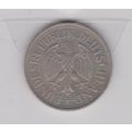 Germany  1977 1 D Mark coin.