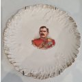 General MacDonald, Boer War commemorative plate.