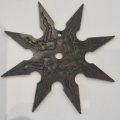 Late 18th/ early 19th Century Korean throwing star. formerly owned by Seon Monk (Korean Buddhist)