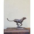 Bronze Sculpture - Running Cheetah