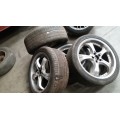 17'' RIMS AND TYRES - VALUED AT R6500