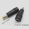 DC head conversion Adapter for 5.5*2.1(2.5) mm to 4.0*1.7 mm