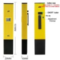 PH Testing Meter with ATC - Switch Upgraded -Manual Calibration with Known PH Liquid  - Accuracy 0.1