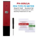 PH Testing Meter with ATC - Switch Upgraded -Manual Calibration with Known PH Liquid  - Accuracy 0.1