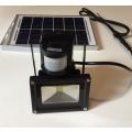 10W Easton motion sensor solar floodlight