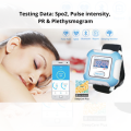 Wireless Smart Sleep Apnea Monitor Tracking for SPO2, PR, Heart Rate