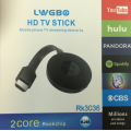 Media Streamer for Google ChromeCast 2 Audio for YouTube HDTV Stick TV Tuner Receive Digital HDMI WI