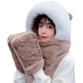 All in One Scarf, Hat and Gloves Extra Soft and Fluffy for Outdoor lovers and Students