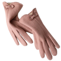 Plush Warm Wool Touch Screen Gloves for Women