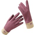 Women`s Winter New Dralon Fleece-lined Touch Screen Gloves in Six Beautiful Colours