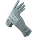 Womens Ultra Soft German Made Winter Fleece Warm Fashion Gloves in 5 Colours