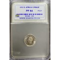 South Africa 1952 3P SANGS PF64