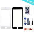Apple iPhone 6 or 6S 4.7 inches Glass Lens Black or white with free tools, film and UV glue LOCA