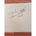 Lawrence Tibbet,famed American opera singer ,actor, original autograph