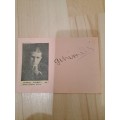 George Themeli,blind Greek pianist original autograph