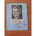 MARIE NEY, eminent English actress,original autograph