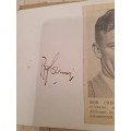 SA cricketer extraordinare, Bob Crisp,original autograph