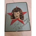 Rita Hayworth,original autograph