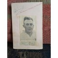 Geoff Gray,Springbok rugby player no215,original autograph