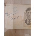 Tuppy Owen-Smith,,famous SA cricketer, also rugby player for England original autograph