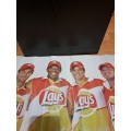 Poster,Lay`s chips with MBoucher,M Ntini,AB de Villiers and Herschel Gibbs