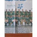 Springbok rugby tour 2004, team photo