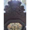 Antique Ansonia `Kenmore` 8 day Parlor Mantle Chime Clock 1898/1901 working condition