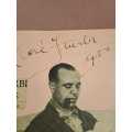 Jose Iturbi famous pianist, conductor, actor original signature